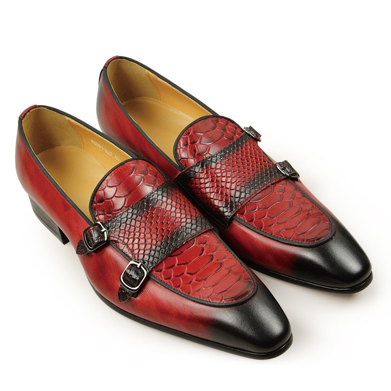 Comfortable Men Leather Shoes  - Men Shoes Red Bottom recension och pris