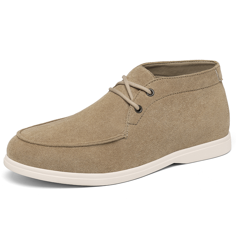 Classic British Style Suede Le - Men'S Shoes Business Casual recension och pris