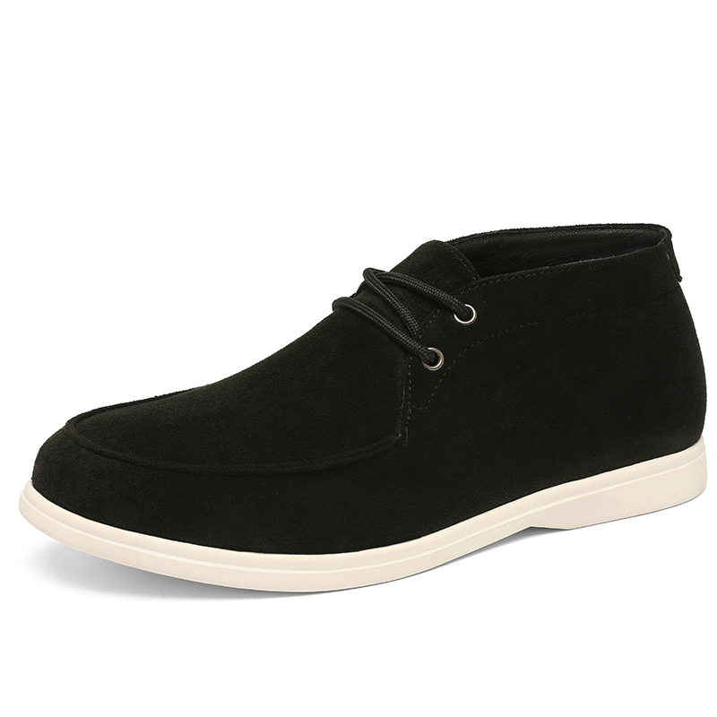 Classic British Style Suede Le - Men'S Shoes Business Casual recension och pris