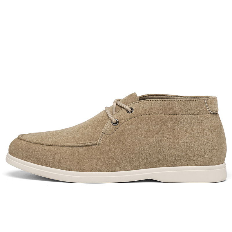 Classic British Style Suede Le - Men'S Shoes Business Casual recension och pris