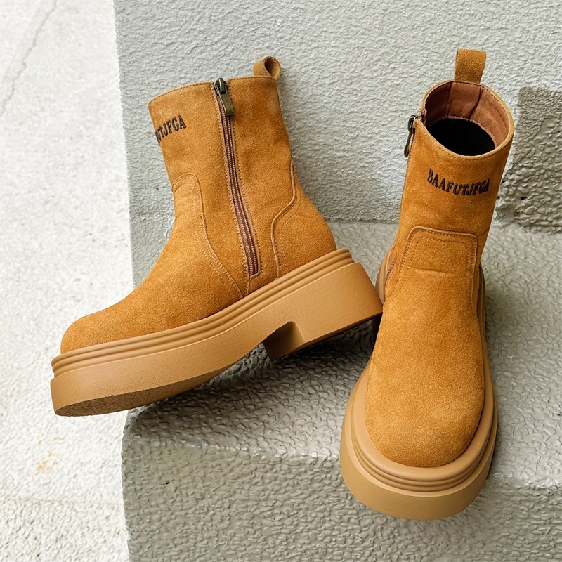 Winter Europe America Retro Th - Men'S Shoes Increase Height recension och pris
