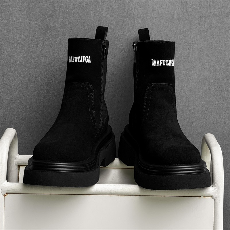 Winter Europe America Retro Th - Men'S Shoes Increase Height recension och pris
