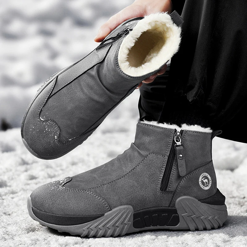 Winter Snow Boots Non Slip Cas - Canvas Sneaker High recension och pris