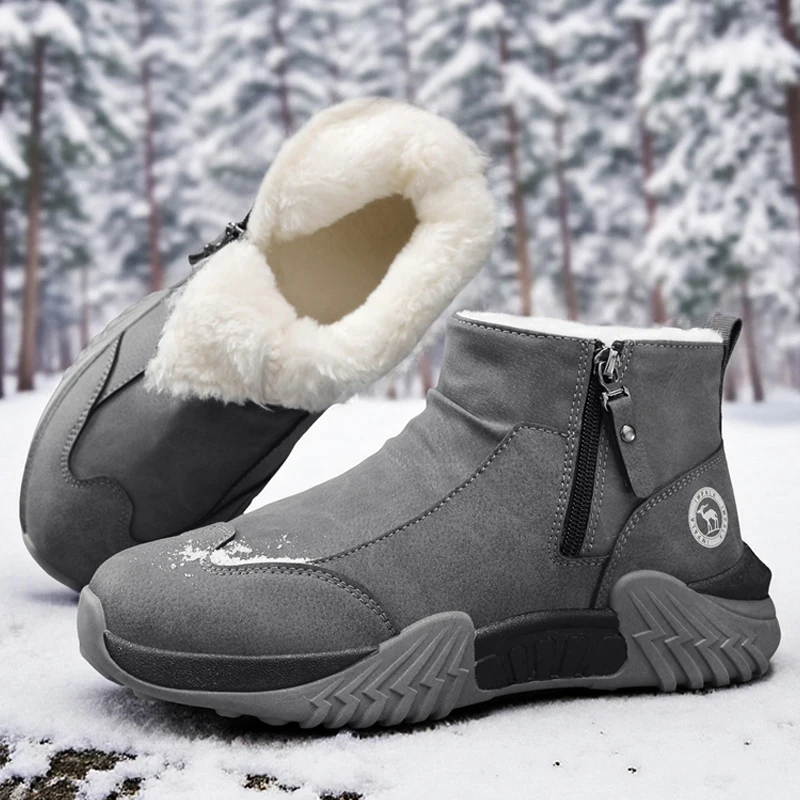 Winter Snow Boots Non Slip Cas - Canvas Sneaker High recension och pris