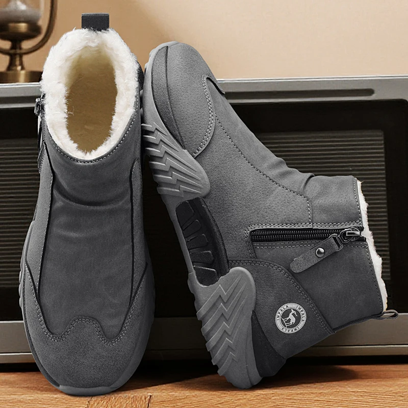 Winter Snow Boots Non Slip Cas - Canvas Sneaker High recension och pris