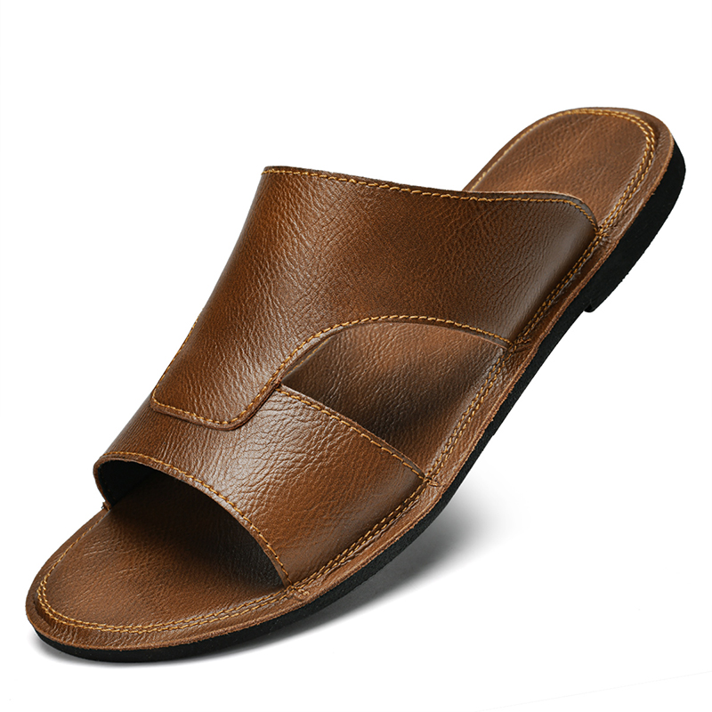 Men Black Brown Flat Heel PU O - Shoes Heels Men recension och pris