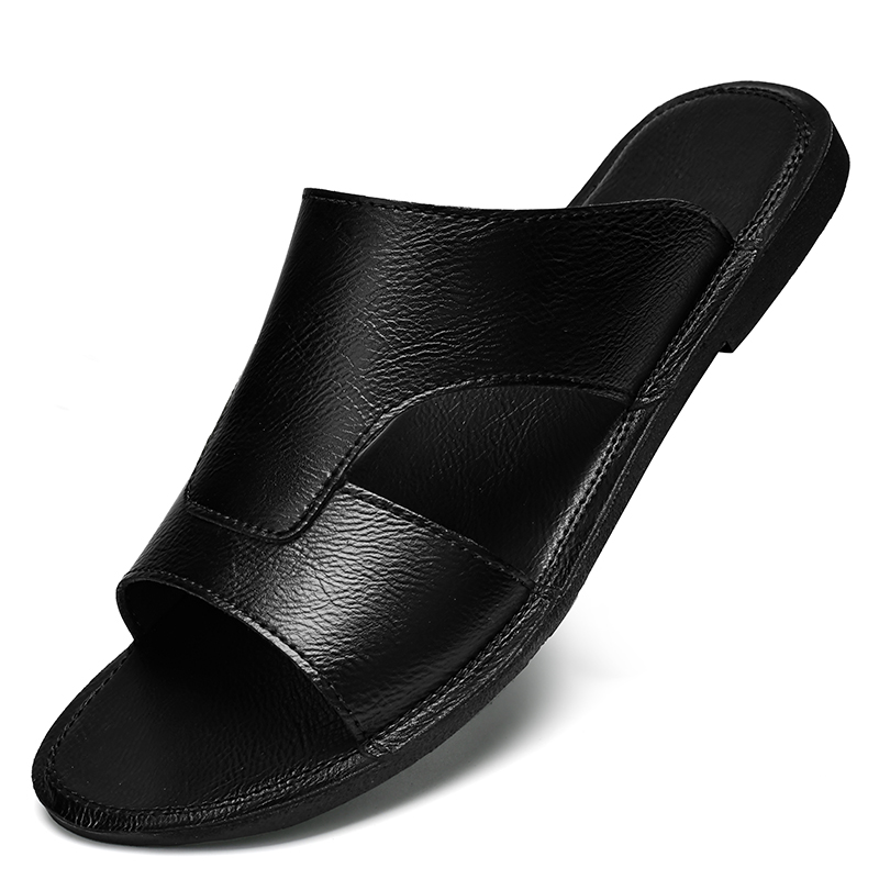 Men Black Brown Flat Heel PU O - Shoes Heels Men recension och pris