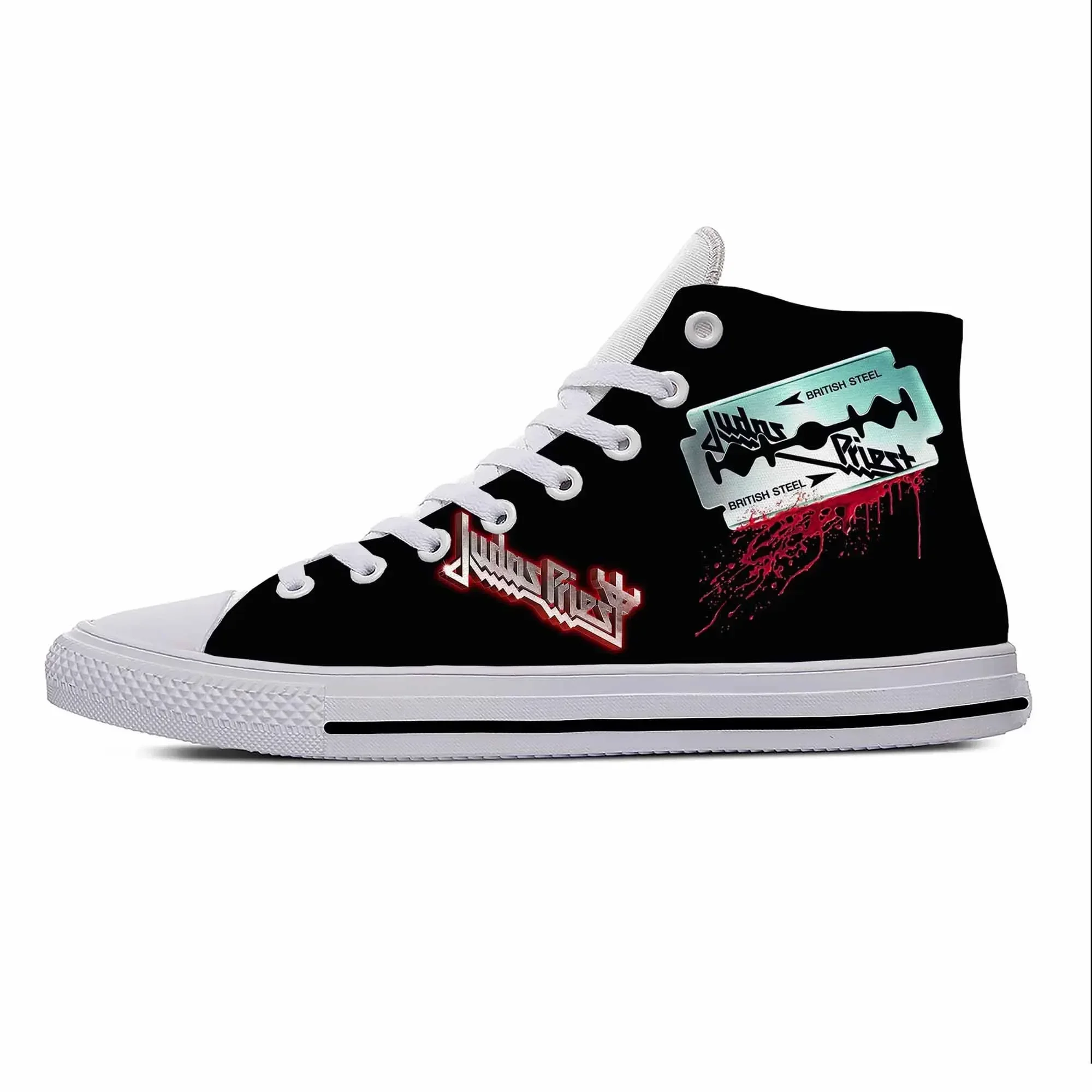 Priest Heavy Metal Rock Band M - Canvas Sneaker High recension och pris