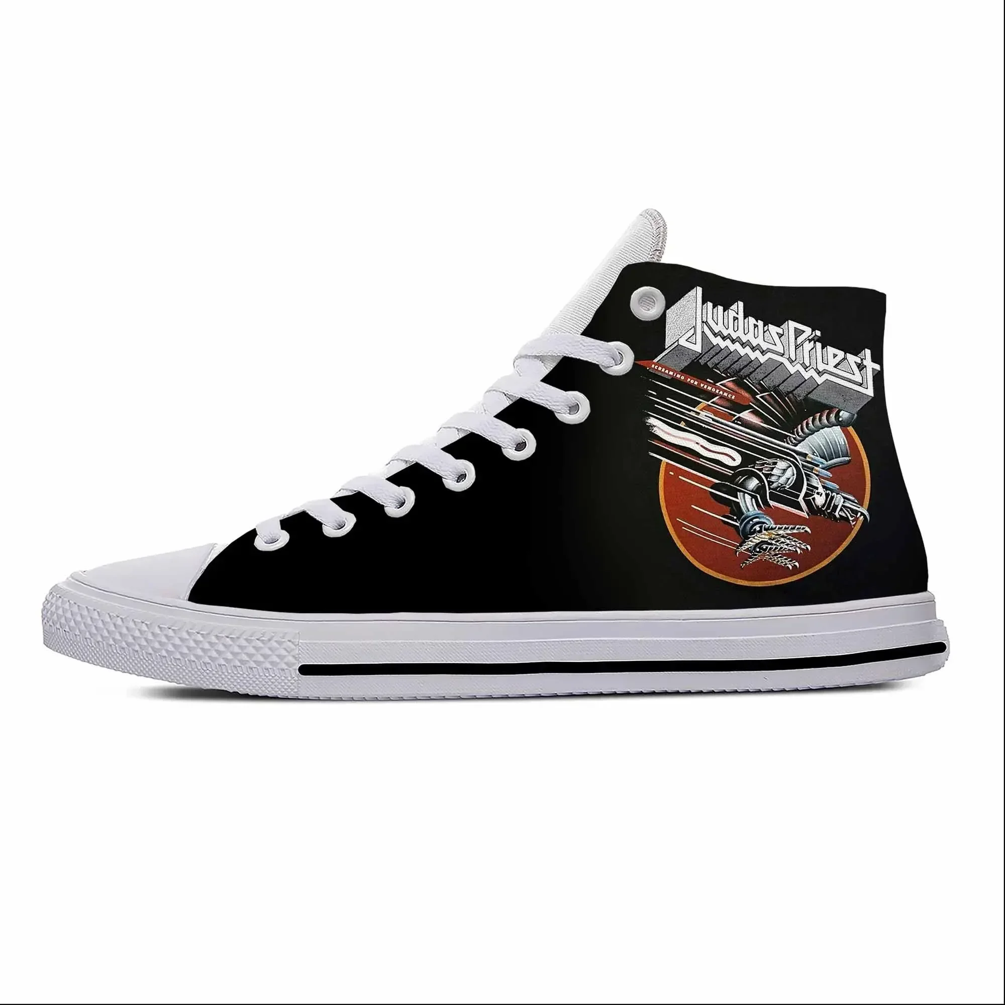Priest Heavy Metal Rock Band M - Canvas Sneaker High recension och pris