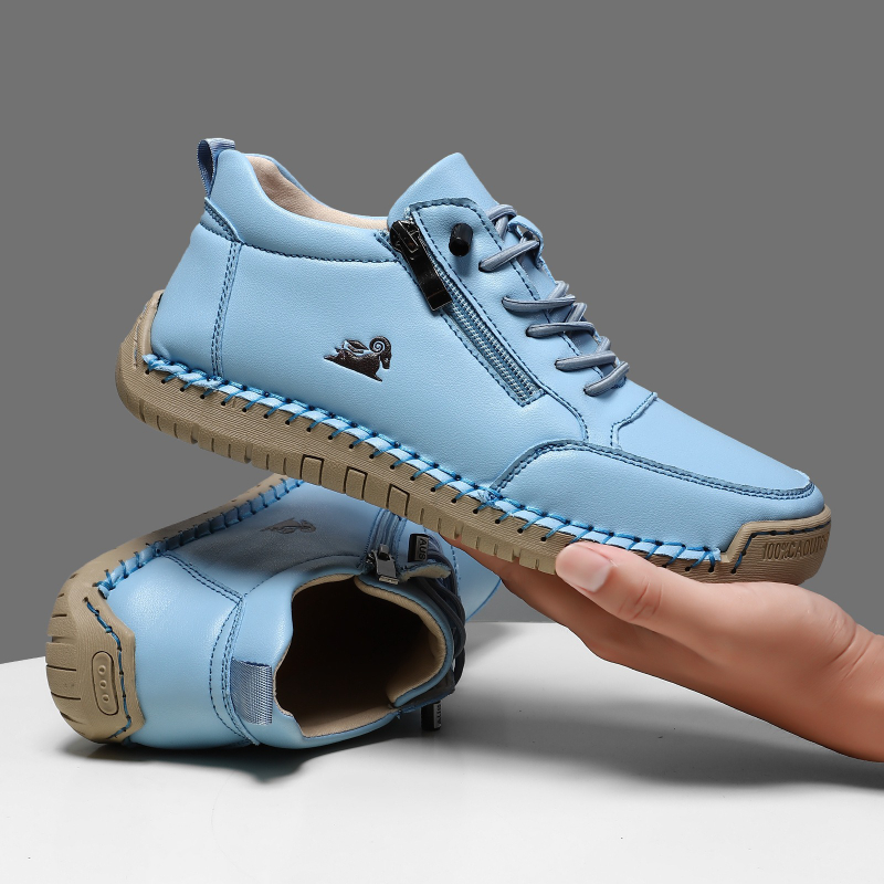 Women's Sneakers Handmade Leat - Men'S Shoes Business Casual recension och pris