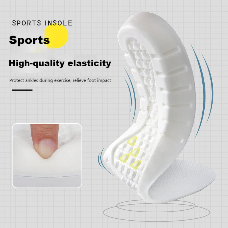 Soft Sport Insoles for Shoes D - Men'S Shoes With Memory Foam recension och pris