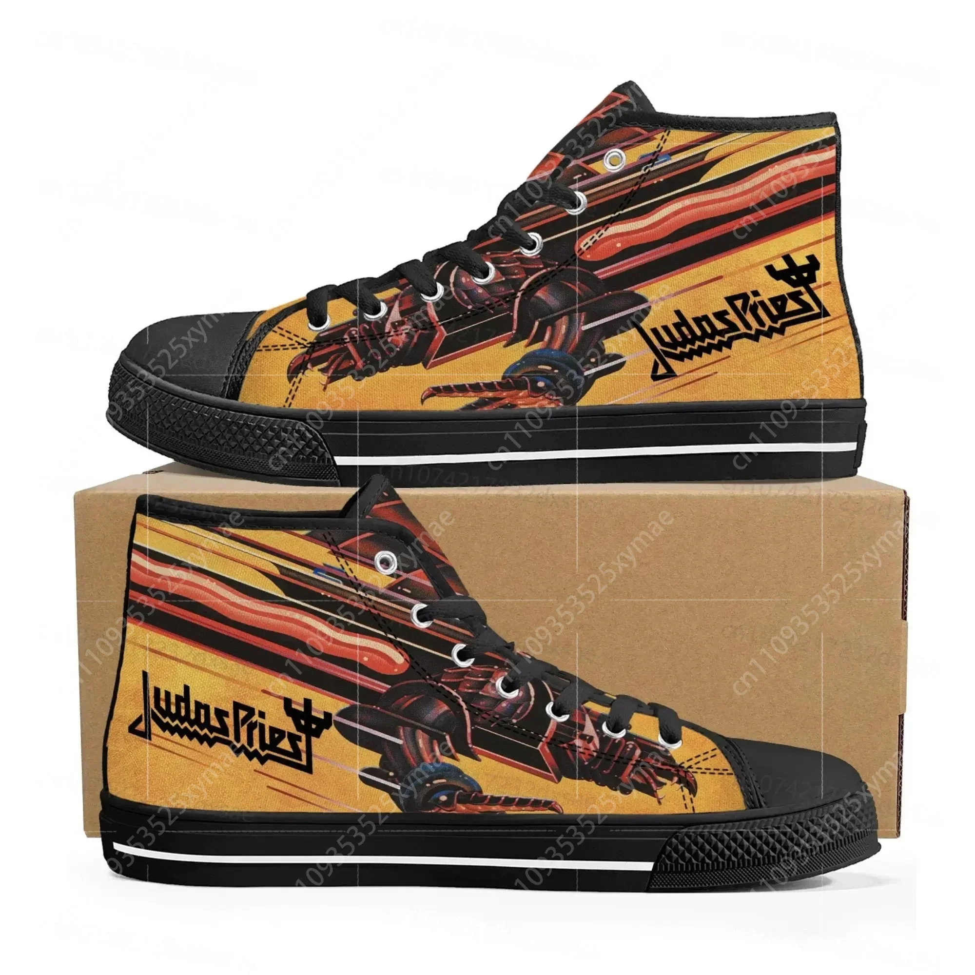 Judas Priest Heavy Metal Rock  - Canvas Sneaker High recension och pris