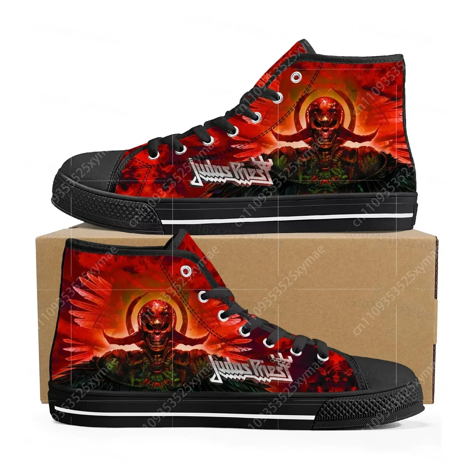 Judas Priest Heavy Metal Rock  - Canvas Sneaker High recension och pris
