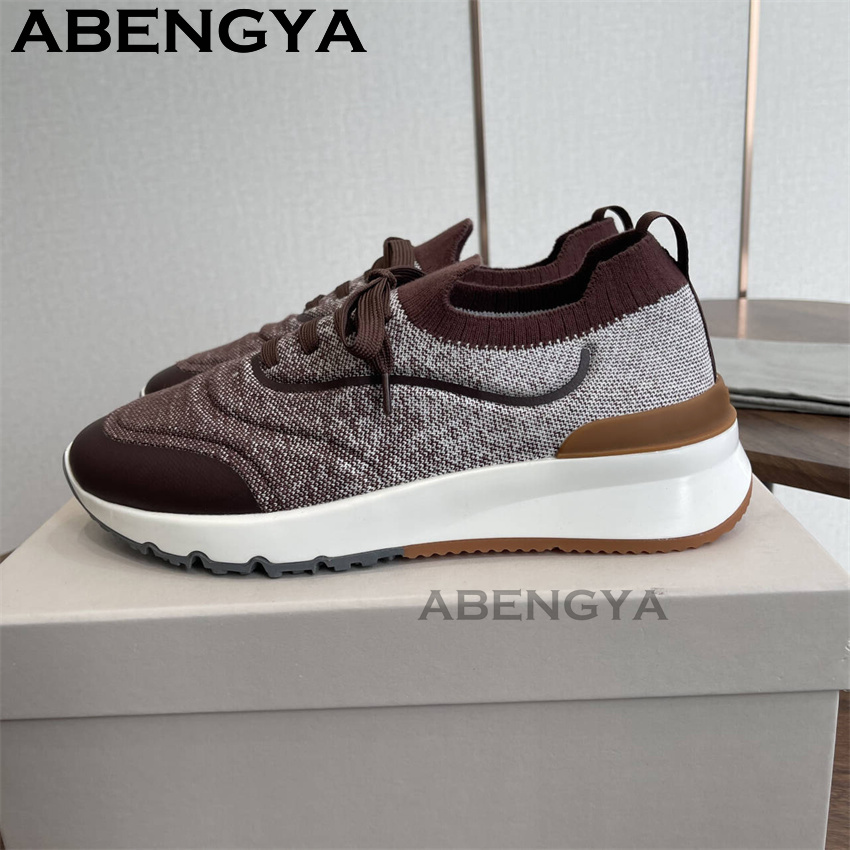 Men New Multicolour Knitted lo - Men'S Shoes With Toes recension och pris