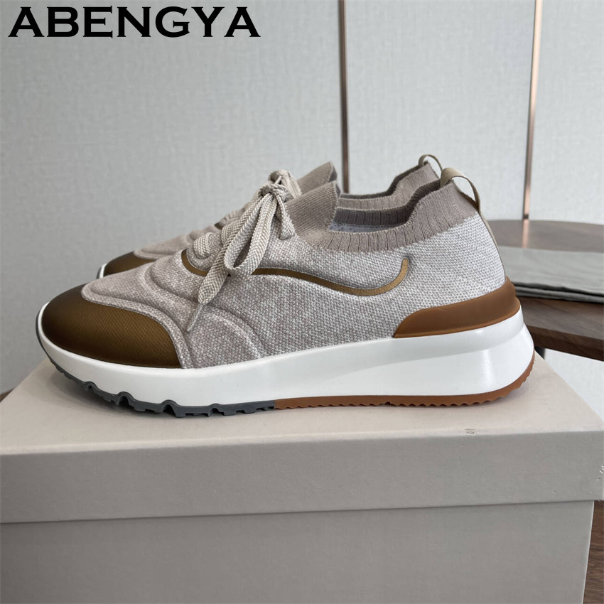 Men New Multicolour Knitted lo - Men'S Shoes With Toes recension och pris