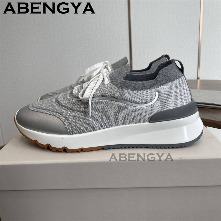 Men New Multicolour Knitted lo - Men'S Shoes With Toes recension och pris